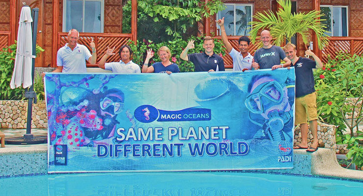 Magic Oceans takes diving seriously and earning an IDC Award from PADI proves that!