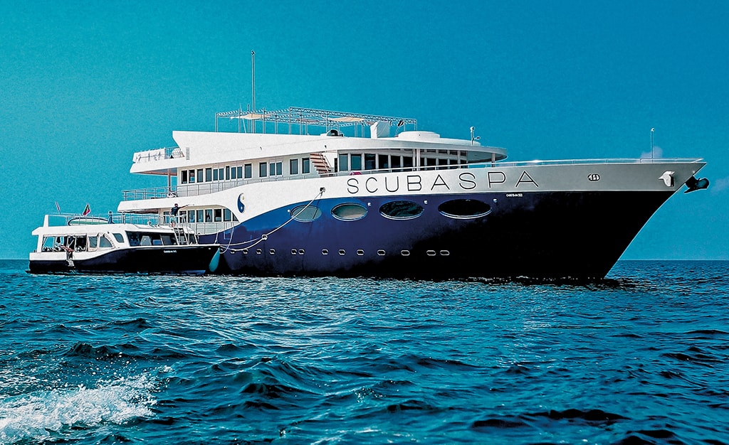 The yachts of Scubaspa take liveaboard luxury to a whole new dimension.