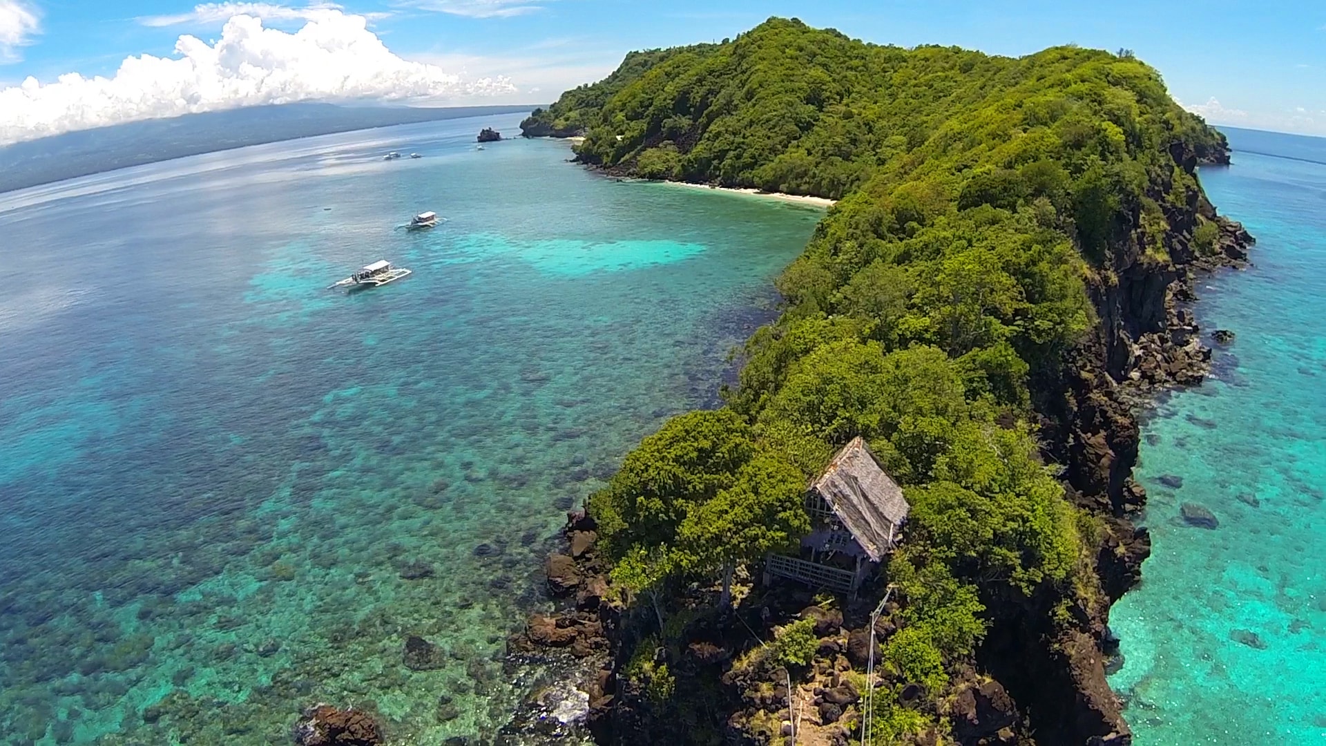 Atmosphere's dive center provides regular trips to the reefs of Apo Island, which is home to some of the best dive sites in the Philippines.