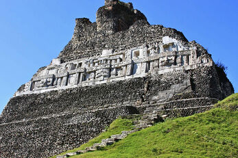 The lost Mayan city of Xunantunich is a favorite day trip.