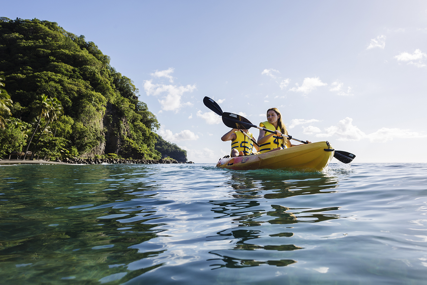 Kayaking in St. Lucia