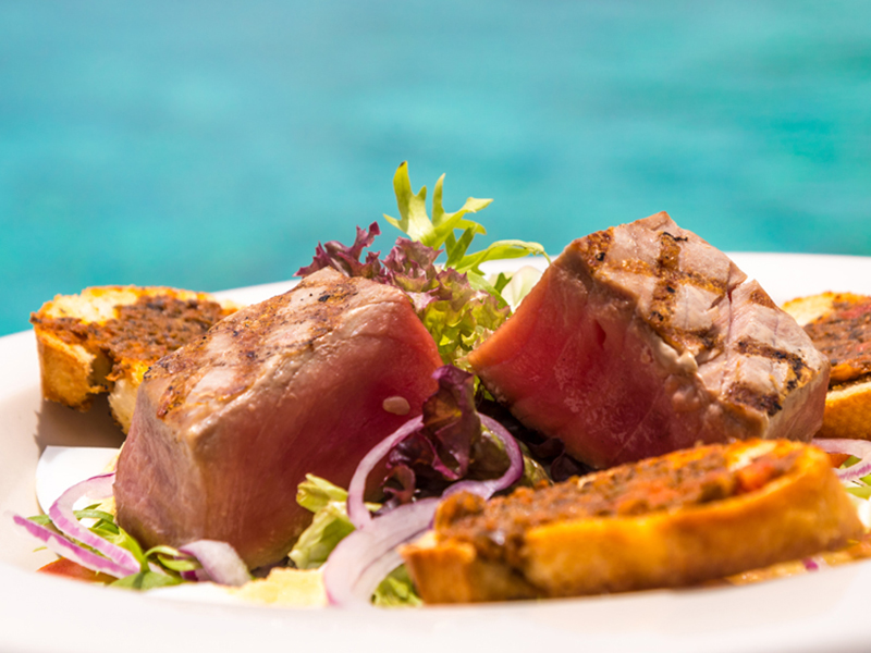 Fresh seafood plays a starring role in both traditional island dishes and new cuisines.