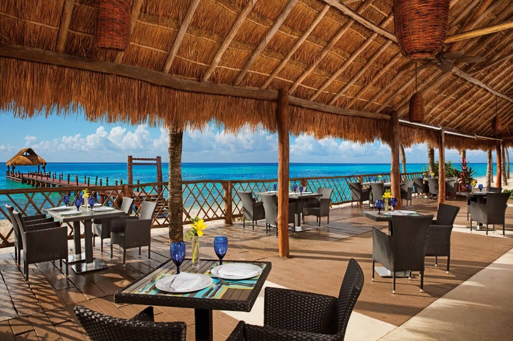 Secrets Aura offers a range of premier dining options and adult-centric perks.