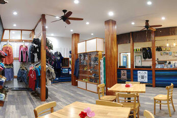 Recently added facilities include a retail boutique.