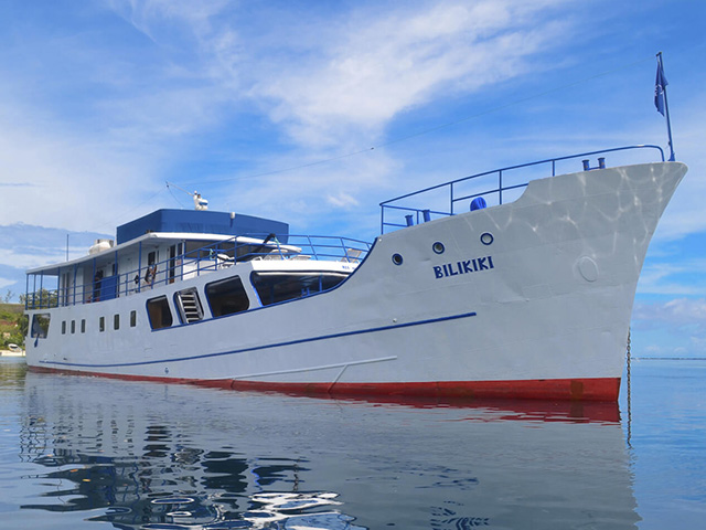 The Bilikik is a favorite way to take in the diversity of the Solomon Islands. 