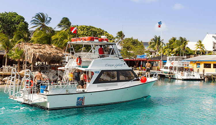 Ocean Encounters operates Curaçao's largest fleet of dive boats.