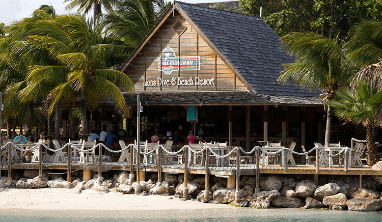 LionsDive Beach Resort is home to Ocean Encounters main operation.
