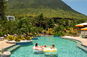 The Hibiscus pool is an oasis of tranquil relaxation.