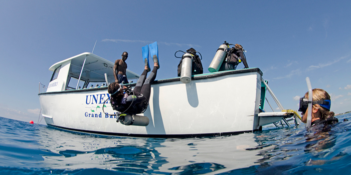 UNEXSO's dive boat fleet provides itineraries for divers of all levels and interests.