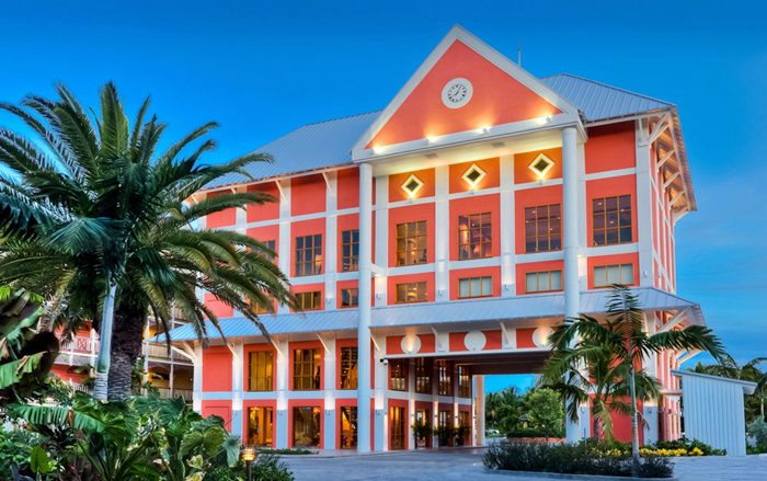 Pelican Bay is a mid-priced property with a colorful island-style flair.