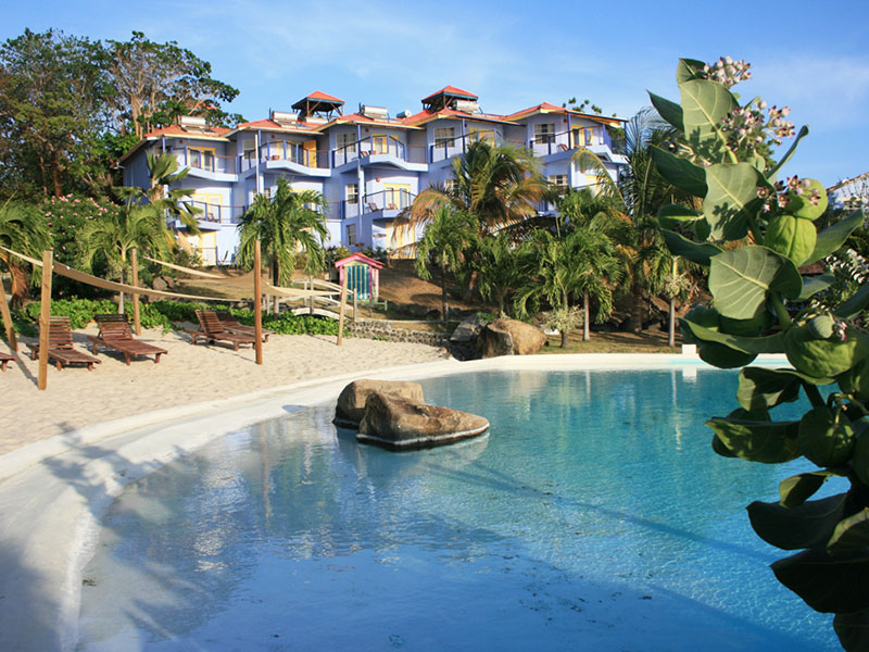 Hillside rooms and suites are positioned to take advantage of Caribbean views and the resort's four pools.